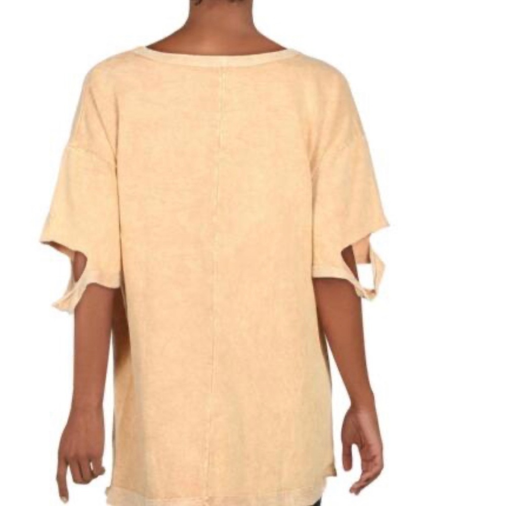 Anthropologie Maronie Cut Out Oversized Pullover Top / Brown - Picture 5 of 13